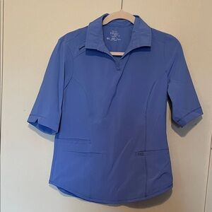 Cherokee Women's Blue Button Down Shirt